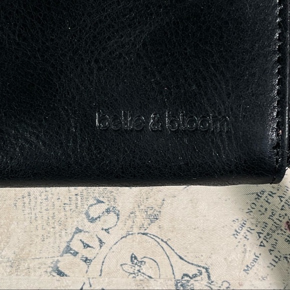 Belle & Bloom Penelope Leather Wallet - Black - Picture 9 of 12